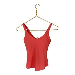 EUC Lululemon Peach Coral Athletic Tank Top SIze 2